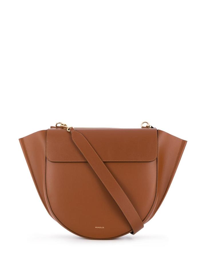 Wandler Hortensia Trapeze Tote Bag - Brown
