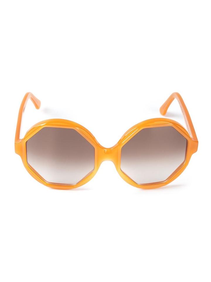 Cutler & Gross Octagon Frame Sunglasses