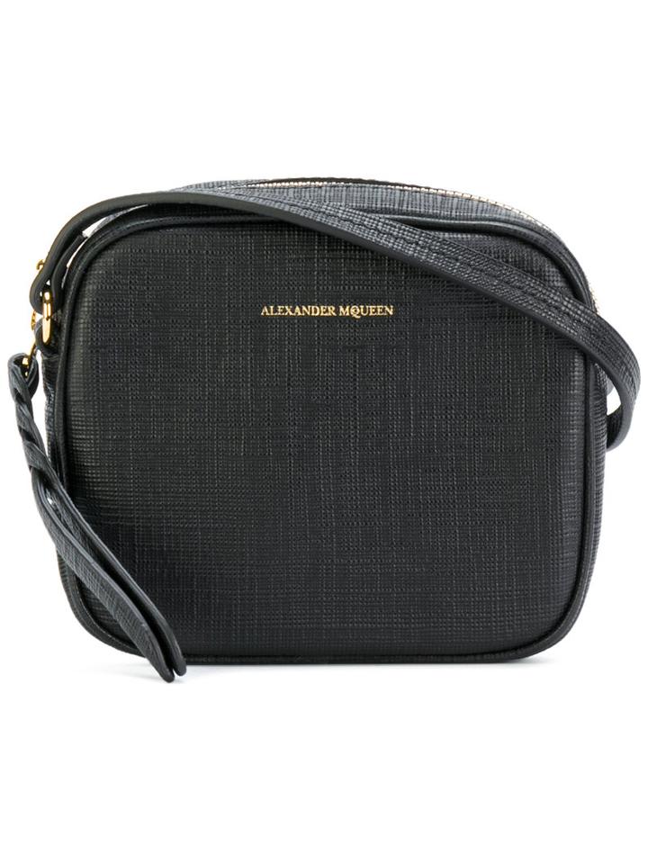 Alexander Mcqueen - Zipped Crossbody Bag - Women - Calf Leather - One Size, Black, Calf Leather
