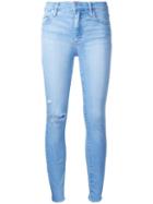 Nobody Denim Cult Skinny Jeans, Women's, Size: 27, Blue, Cotton/elastodiene/polyester