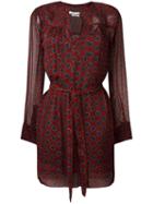 Isabel Marant Étoile 'bertha' Shift Dress, Women's, Size: 34, Red, Silk/viscose