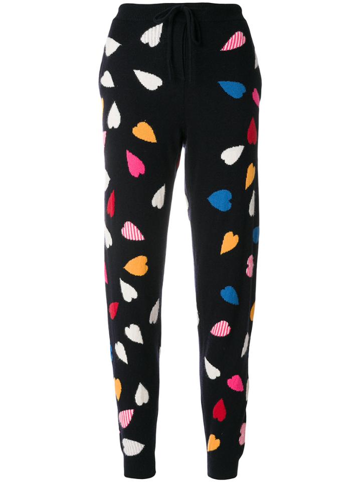 Chinti & Parker Confetti Heart Tracksuit Bottoms - Blue