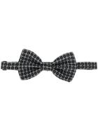 Dolce & Gabbana Geometric Bow Tie - Black
