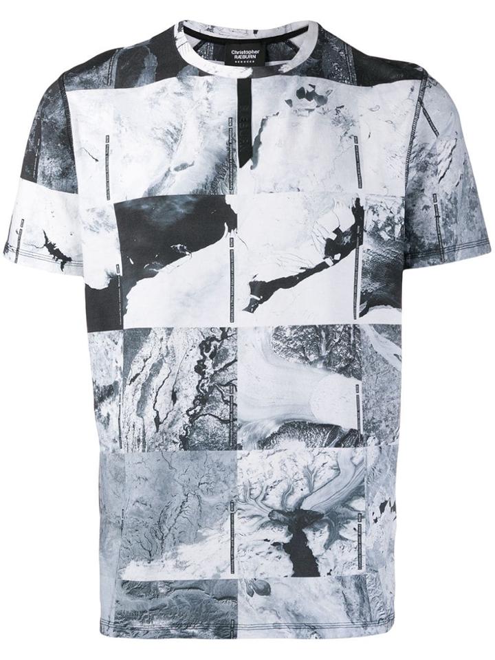 Raeburn Base Nasa Print T-shirt - Blue