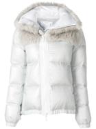 Sacai Zipped Puffer Jacket - White