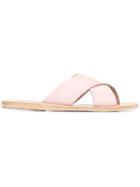 Ancient Greek Sandals 'thais' Sandals - Pink & Purple