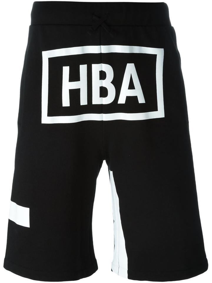 Hood By Air Logo Drawstring Track Shorts