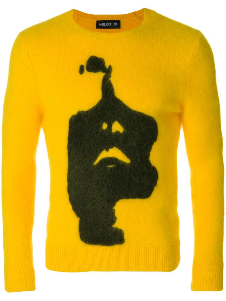 Neil Barrett Siouxsie Jumper - Yellow & Orange