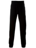 Lanvin Gathered Ankle Track Pants, Men's, Size: Small, Black, Cotton/polyamide