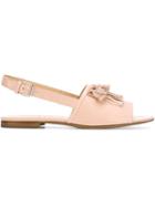 Bionda Castana 'aian' Sling Back Tassel Detail Flat Sandals