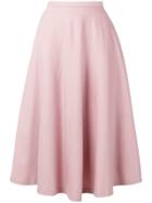 Max Mara Full Draped Skirt - Pink