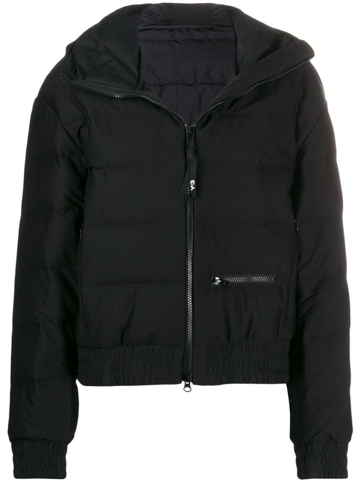 Y-3 Short Puffer Jacket - Black