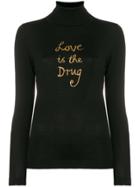 Bella Freud Love Is The Drug Sweater - Black