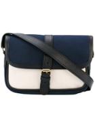 Franny Mini Shoulder Bag - Women - Cotton/leather - One Size, Blue, Cotton/leather, Tremouliere