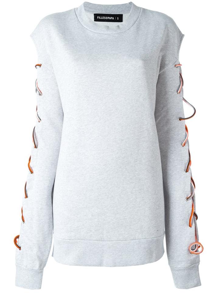 Filles A Papa 'loyd' Oversized Sweatshirt