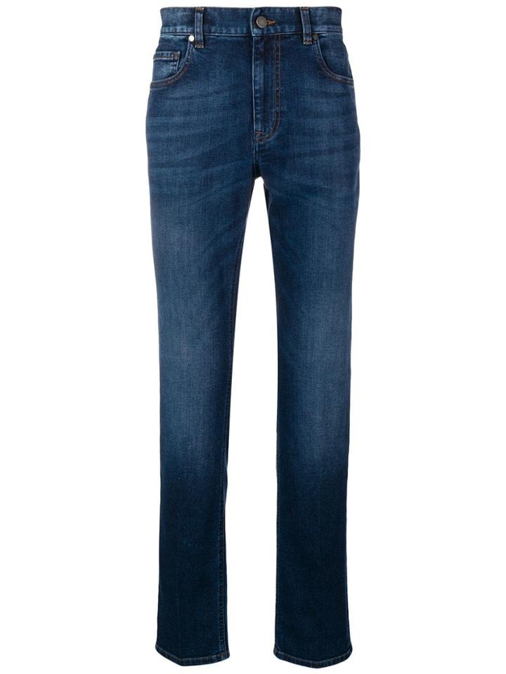 Z Zegna Classic Slim-fit Jeans - Blue