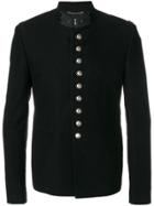 Saint Laurent Officer Military Jacket - Black