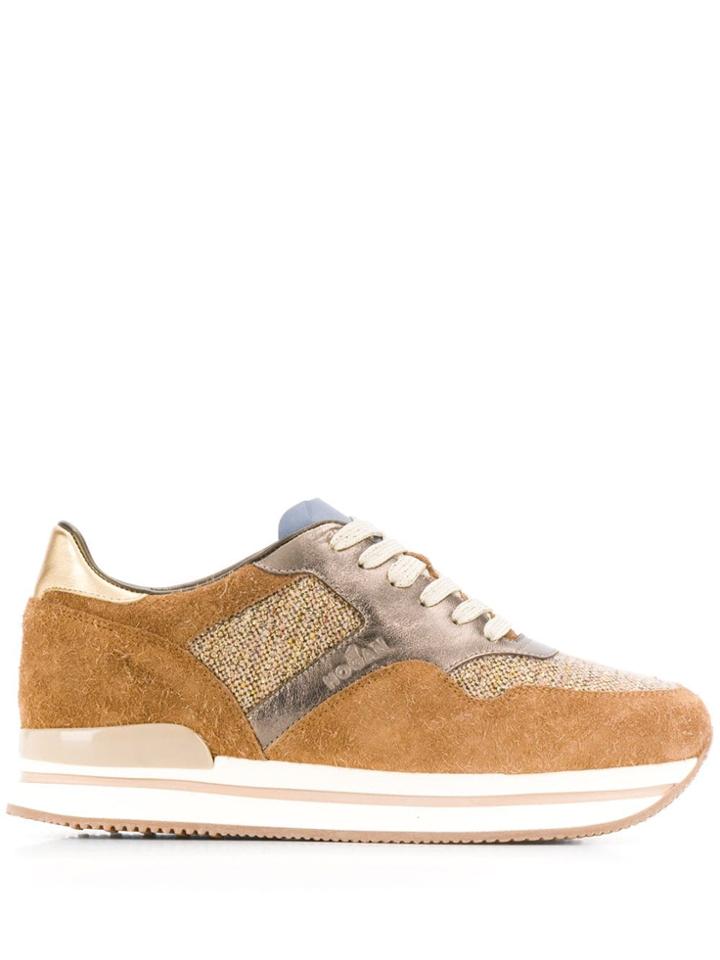 Hogan Maxi H222 Sneakers - Neutrals
