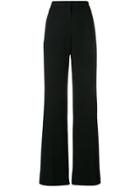 Alberta Ferretti Tailored Fit Trousers - Black