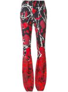 Philipp Plein Shotgu Bootcut Trousers, Women's, Size: L, Black, Viscose/spandex/elastane