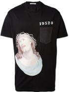Givenchy Christ Print T-shirt, Men's, Size: Xs, Black, Cotton/polyester