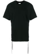 Faith Connexion Side-tied T-shirt - Black