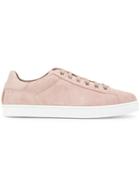 Gianvito Rossi Lace-up Sneakers - Nude & Neutrals