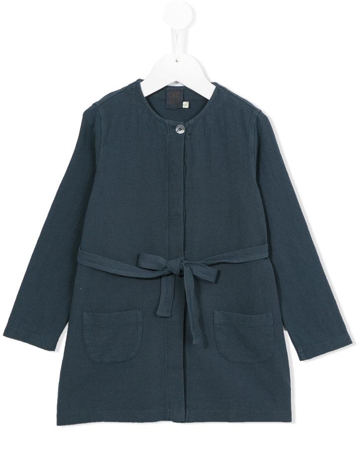 Caffe' D'orzo Natalia Coat, Girl's, Size: 12 Yrs, Blue