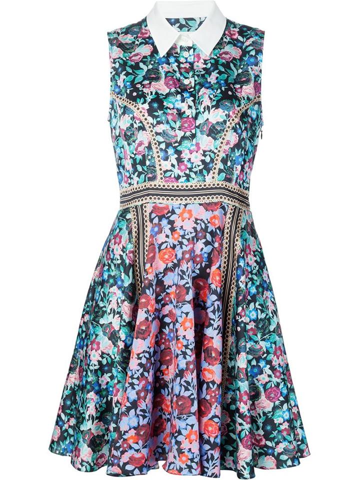 Mary Katrantzou 'lordew' Floral Print Dress