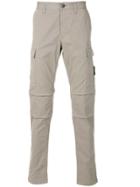 Stone Island Fitted Chino Trousers - Nude & Neutrals
