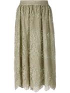 Valentino Giupure Midi Skirt