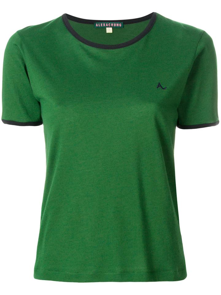 Alexa Chung Plain T-shirt - Green