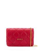 Dkny Sofia Quilted Crossbody Bag - Red
