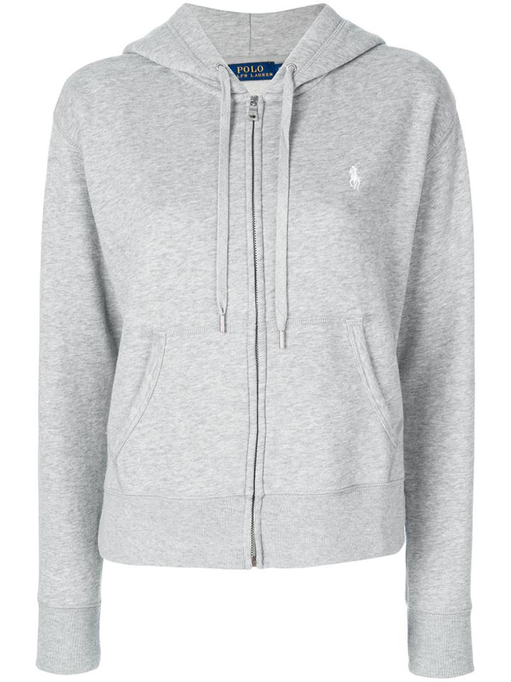 Polo Ralph Lauren Zip Up Hoodie - Grey