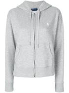 Polo Ralph Lauren Zip Up Hoodie - Grey