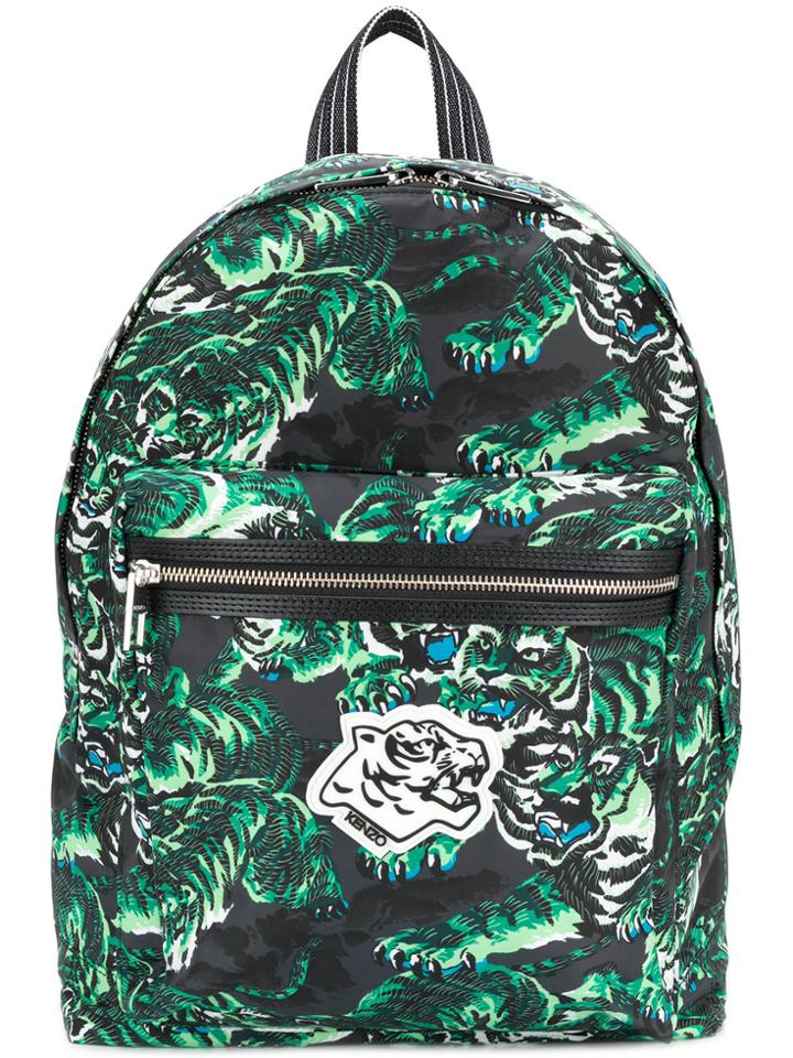 Kenzo Flying Tiger Backpack - Green