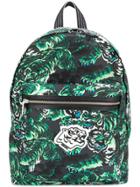 Kenzo Flying Tiger Backpack - Green