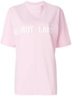 Helmut Lang Campaign Print T-shirt - Pink & Purple