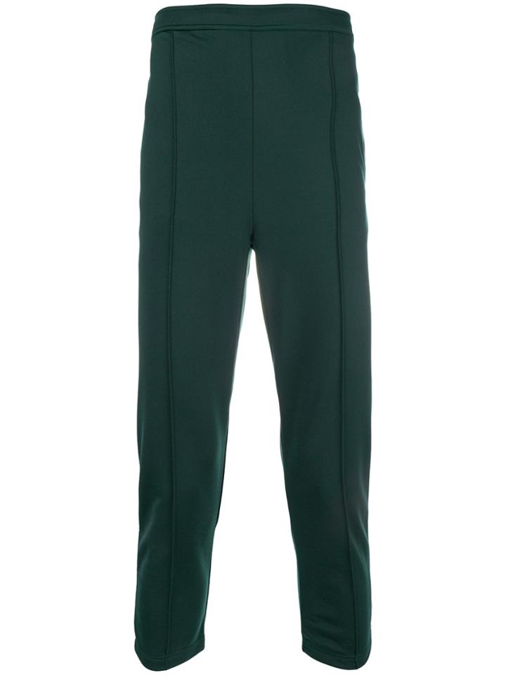 Prada Piped Track Pants - Green