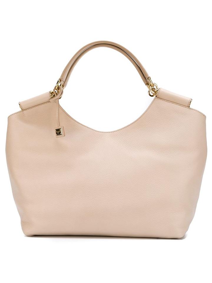 Dolce & Gabbana Miss Sicily Hobo Tote, Women's, Pink/purple, Leather