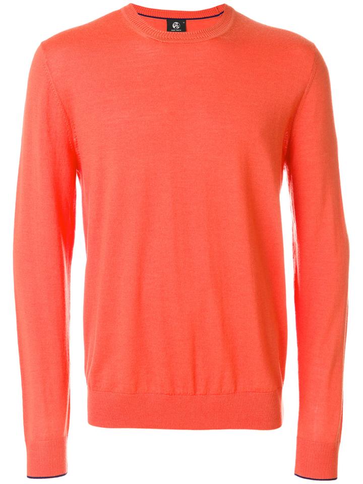 Ps By Paul Smith Crew-neck Jumper - Yellow & Orange