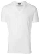 Dsquared2 Underwear V-neck T-shirt, Men's, Size: L, White, Cotton/spandex/elastane