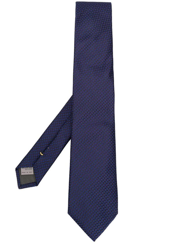 Canali Classic Tie - Blue