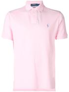 Polo Ralph Lauren Custom Slim-fit Polo Shirt - Pink & Purple