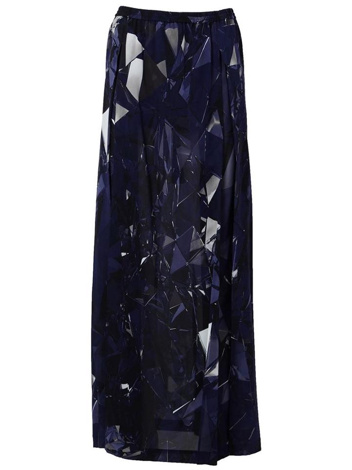 Ilaria Nistri Printed Maxi Skirt