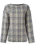 Iro Tweed Sweatshirt, Women's, Size: 40, Silk/cotton/polyamide/wool