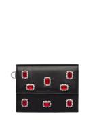 Prada Crystal Embellished Mini Bag - Black