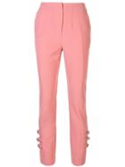 Jonathan Simkhai High-waist Buckle Trousers - Pink