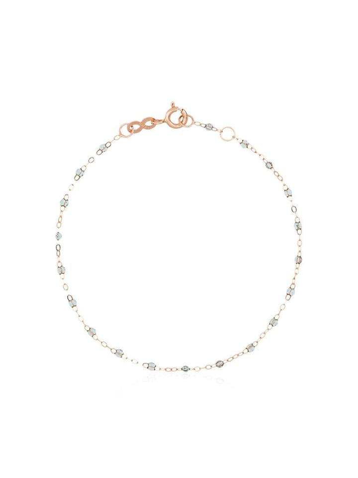Gigi Clozeau 18k Rose Gold Beaded Bracelet - Blue/gold