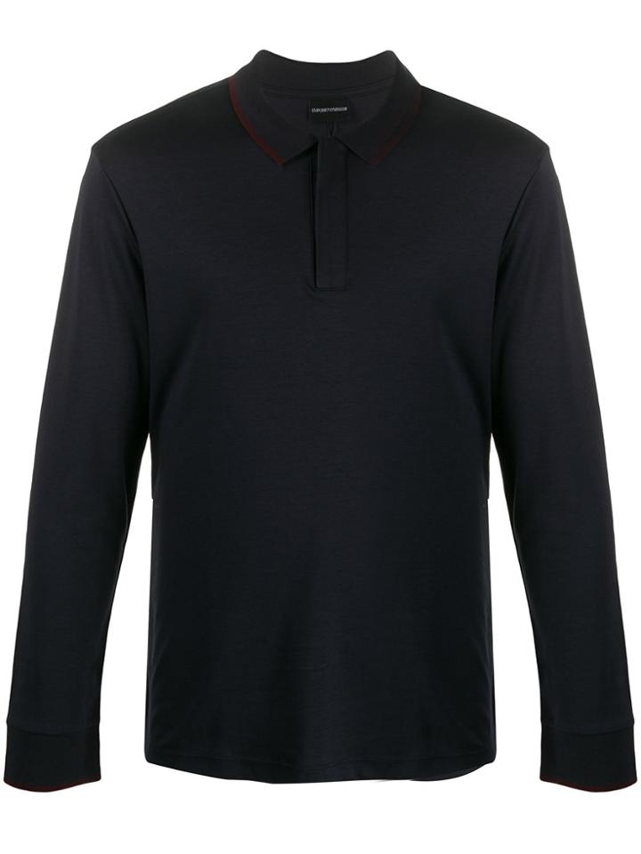 Emporio Armani Classic Tailored Blazer - Blue
